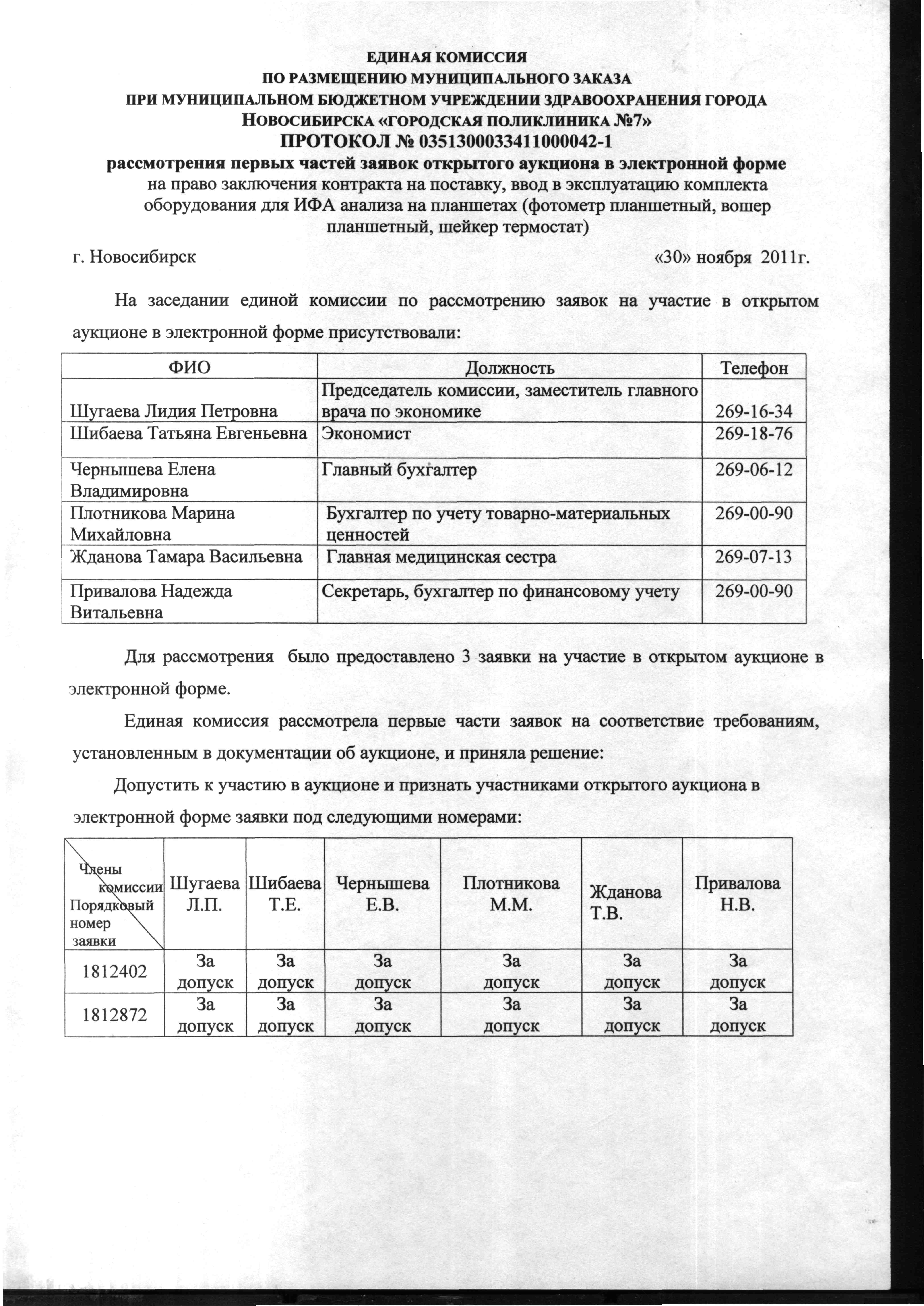 Первая часть заявки по 223 фз образец